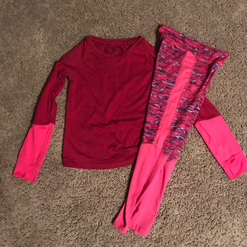 Girls champion matching outfit